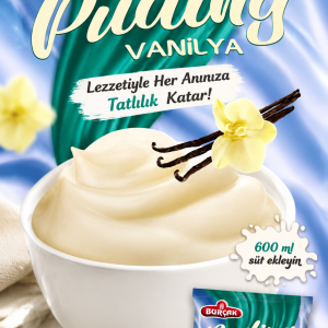 پودینگ بورچاک وانیلی خوی شاپ